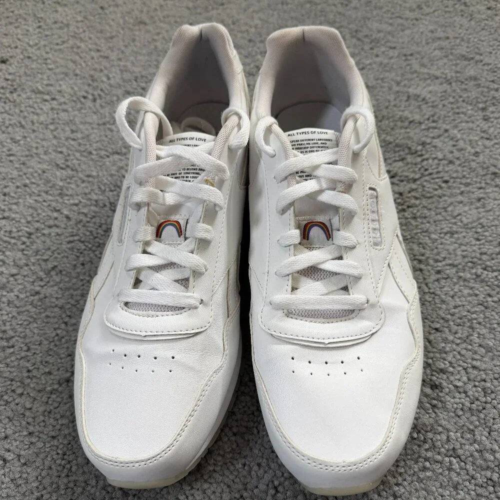 Reebok Classic Harman Run S Pride Sneakers Men's Sz. 12 -All Types of Love - EUC